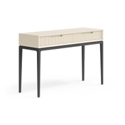 Консоль Velvet 2 ящика Матовый светло-бежевый